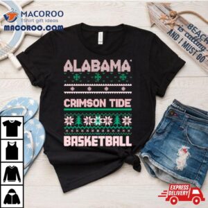 Alabama Crimson Tide Basketball Ugly Christmas Shirt