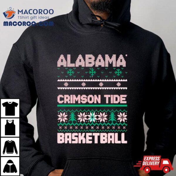 Alabama Crimson Tide Basketball Ugly Christmas Shirt