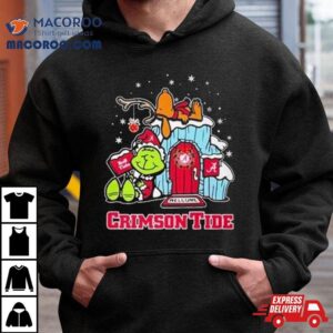 Alabama Crimson Tide Grinch Nuts Welcome Christmas Tshirt