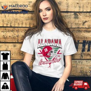 Alabama Crimson Tide Helmet Triangle Vintage Shirt