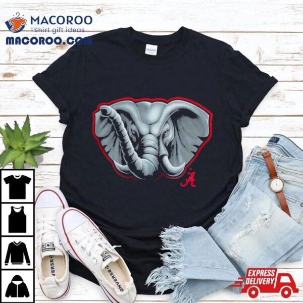 Alabama Crimson Tide Midnight Mascot Retro T Shirt