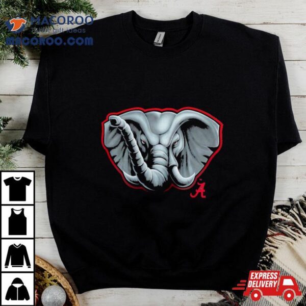 Alabama Crimson Tide Midnight Mascot Retro T Shirt