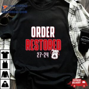 Alabama Crimson Tide Order Restored Tshirt