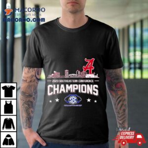 Alabama Crimson Tide Players Names City Southeastern Conference Champions Tshirt