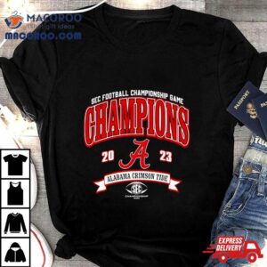 Alabama Crimson Tide Sec Football Championship Game Champions Tshirt