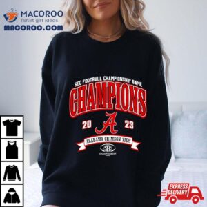 Alabama Crimson Tide Sec Football Championship Game Champions Tshirt