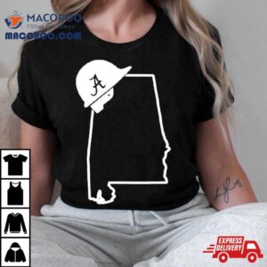 Alabama Wearing Construction Helmet Shirt