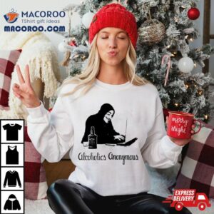 Alcoholics Anonymous Wine Tshirt