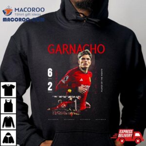 Alejandro Garnacho Is Mufc S Player Of The Month For November Tshirt