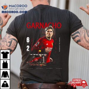 Alejandro Garnacho Is Mufc S Player Of The Month For November Tshirt