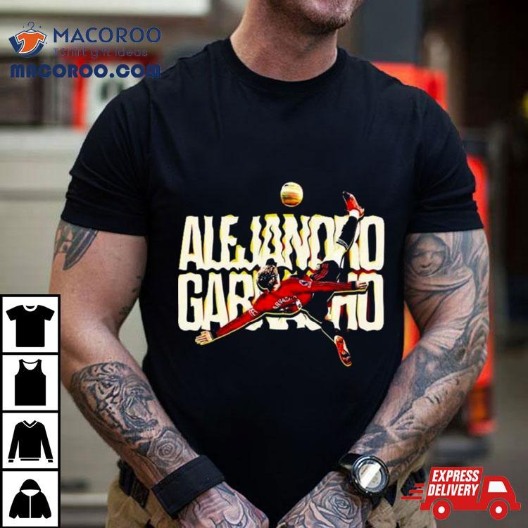Alejandro Garnacho Manchester United Mufc Bicycle Kicks T Shirt Alejandro Garnacho Manchester United Mufc Bicycle Kicks T Shirt