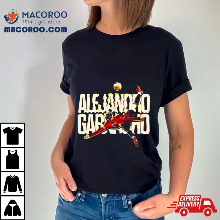 Alejandro Garnacho Manchester United Mufc Bicycle Kicks T Shirt Alejandro Garnacho Manchester United Mufc Bicycle Kicks T Shirt