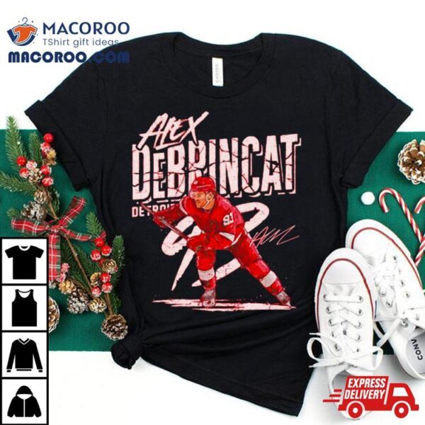 Alex Debrincat Detroit Red Wings Signature Shirt