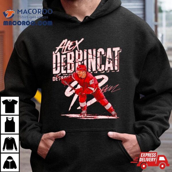 Alex Debrincat Detroit Red Wings Signature Shirt