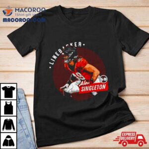 Alex Singleton Linebacker Denver Broncos Dots Shirt