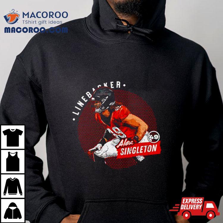 Alex Singleton Linebacker Denver Broncos Dots Shirt Alex Singleton Linebacker Denver Broncos Dots Shirt