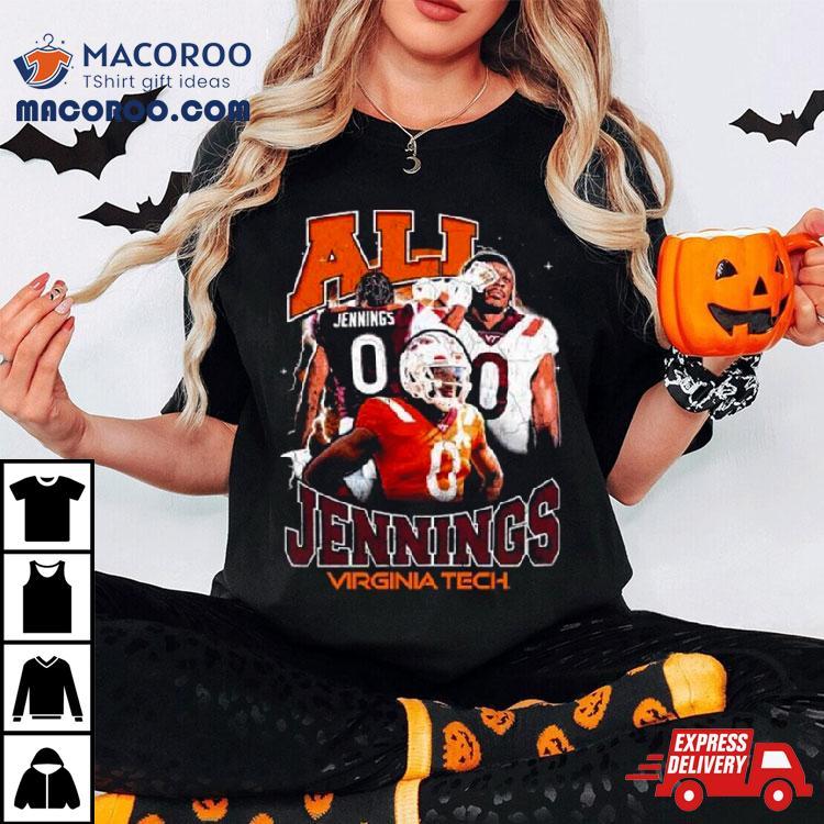 Ali Jennings Virginia Tech T Shirt Ali Jennings Virginia Tech T Shirt