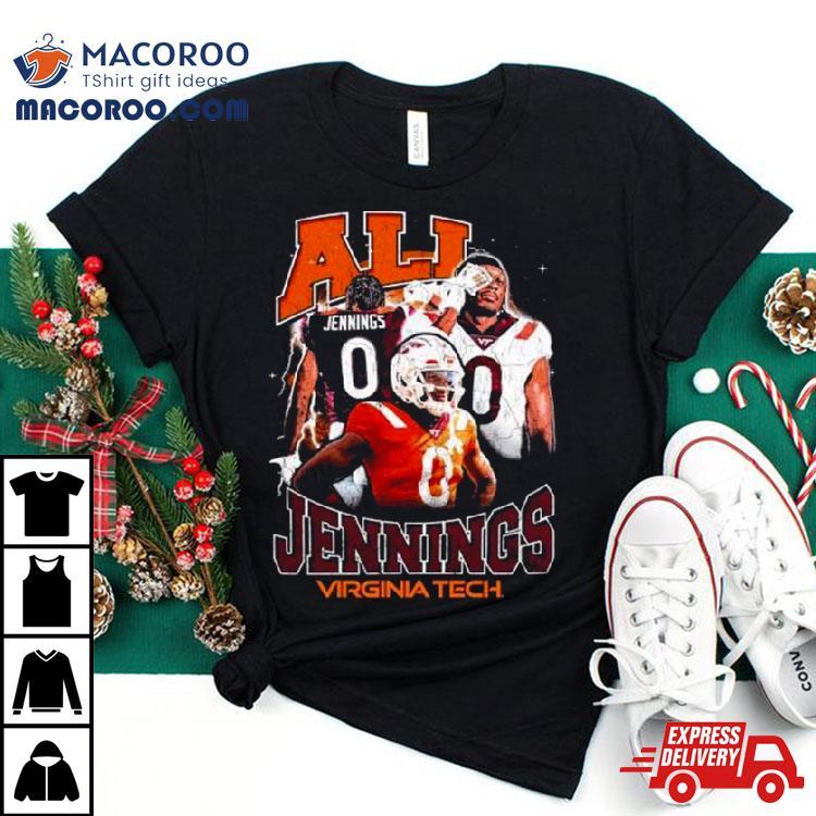 Ali Jennings Virginia Tech T Shirt Ali Jennings Virginia Tech T Shirt