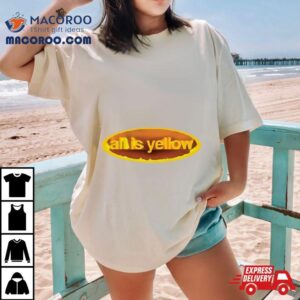 All Is Yellow D Box Set Logo Tshirt