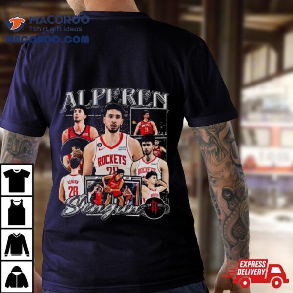 Alperen Sengun Houston Rockets Basketball 2023 T Shirt