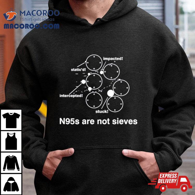 Amanda Hu N95s Are Not Sieves Shirt Amanda Hu N95s Are Not Sieves Shirt