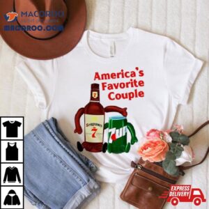 America’s Favorite Couple Seagram’s 7up Shirt