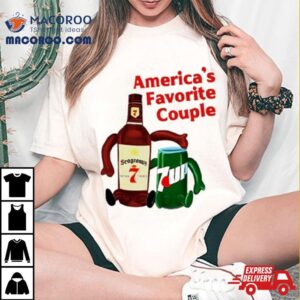 America’s Favorite Couple Seagram’s 7up Shirt
