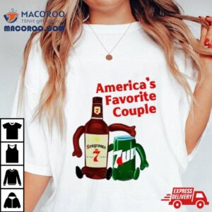 America’s Favorite Couple Seagram’s 7up Shirt 3 America S Favorite Couple Seagram S Up Tshirt