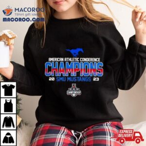 American Athletic Conderence Champions Smu Mustangs Tshirt