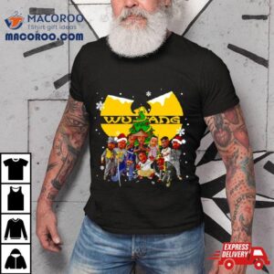 American Rappers Cartoon Wu Tang Merry Christmas Shirt