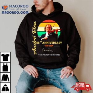 Andre Rieu Th Anniversary Vintage Signature Tshirt