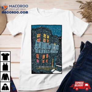 Andrew Bird December Fourth Presbyterian Church Chicago Poster Tshirt