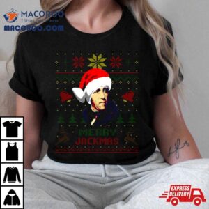 Andrew Jackson Merry Jackmas Funny Christmas Shirt