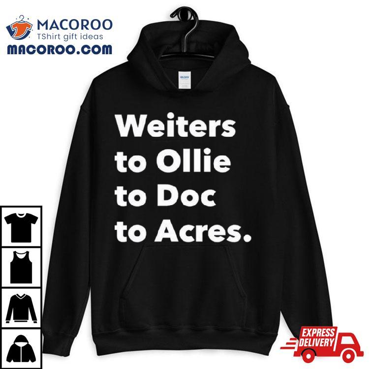 Andy Maher Weiters To Ollie To Doc To Ares Do You Believe To Miracles T Shirt Andy Maher Weiters To Ollie To Doc To Ares Do You Believe To Miracles T Shirt