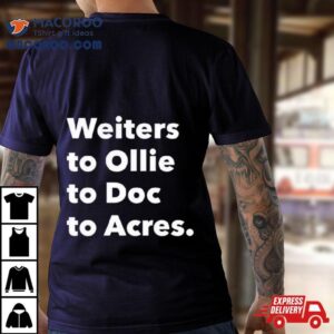 Andy Maher Weiters To Ollie To Doc To Ares Do You Believe To Miracles T Shirt