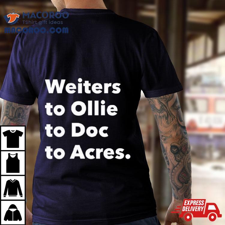 Andy Maher Weiters To Ollie To Doc To Ares Do You Believe To Miracles T Shirt Andy Maher Weiters To Ollie To Doc To Ares Do You Believe To Miracles T Shirt