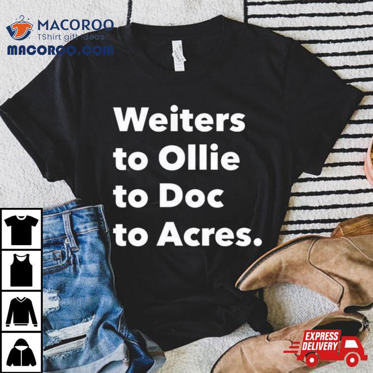 Andy Maher Weiters To Ollie To Doc To Ares Do You Believe To Miracles T Shirt Andy Maher Weiters To Ollie To Doc To Ares Do You Believe To Miracles T Shirt
