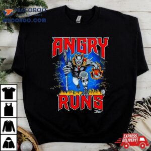 Angry Runs Tour Nfl Tour Tshirt