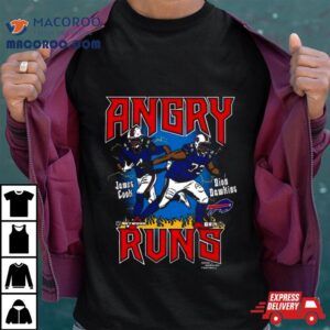 Angry Runs Buffalo Bills James Cook And Dion Dawkins Tshirt