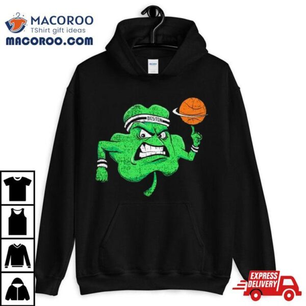 Angry Shamrock Boston Celtics T Shirt