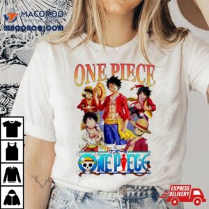 Anime Japanese One Piece Vintage S Tshirt