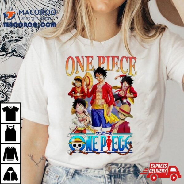 Anime Japanese One Piece Vintage 90s Shirt