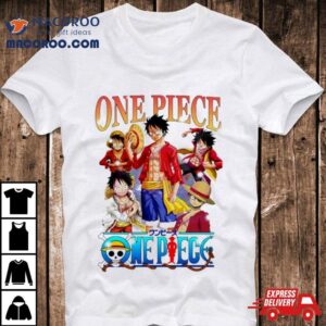 Anime Japanese One Piece Vintage S Tshirt