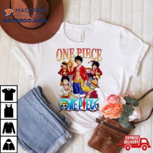 Anime Japanese One Piece Vintage S Tshirt