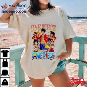 Anime Japanese One Piece Vintage S Tshirt