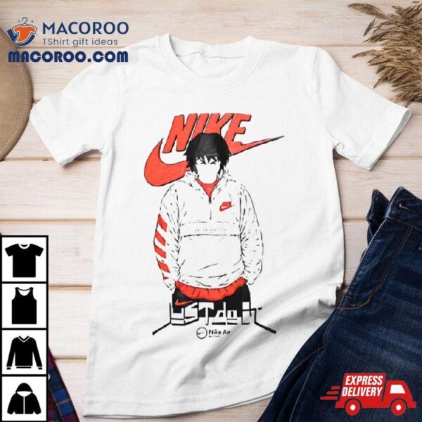 Anime Nike Logo Shirt