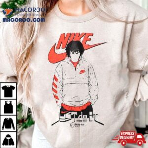 Anime Nike Logo Shirt