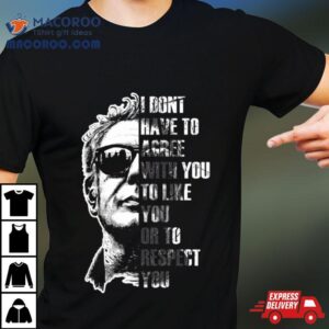Anthony Bourdain Bw Bourdain Tshirt