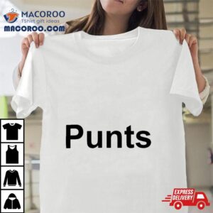 Anthony Russo Iowa Punts Tshirt