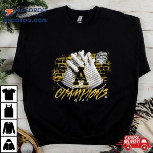 Appalachian State Mountaineers Cure Bowl Champions Tshirt